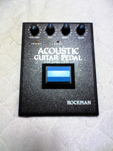 ROCKMAN ACOUSTIC GUITAR PEDALエフェクター 20170316 Rockman Acoustic Guitar Pedal - Guitar Stuff Blog