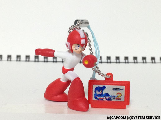 幻の金カセット登場！？ 『ロックマン フィギュアストラップ