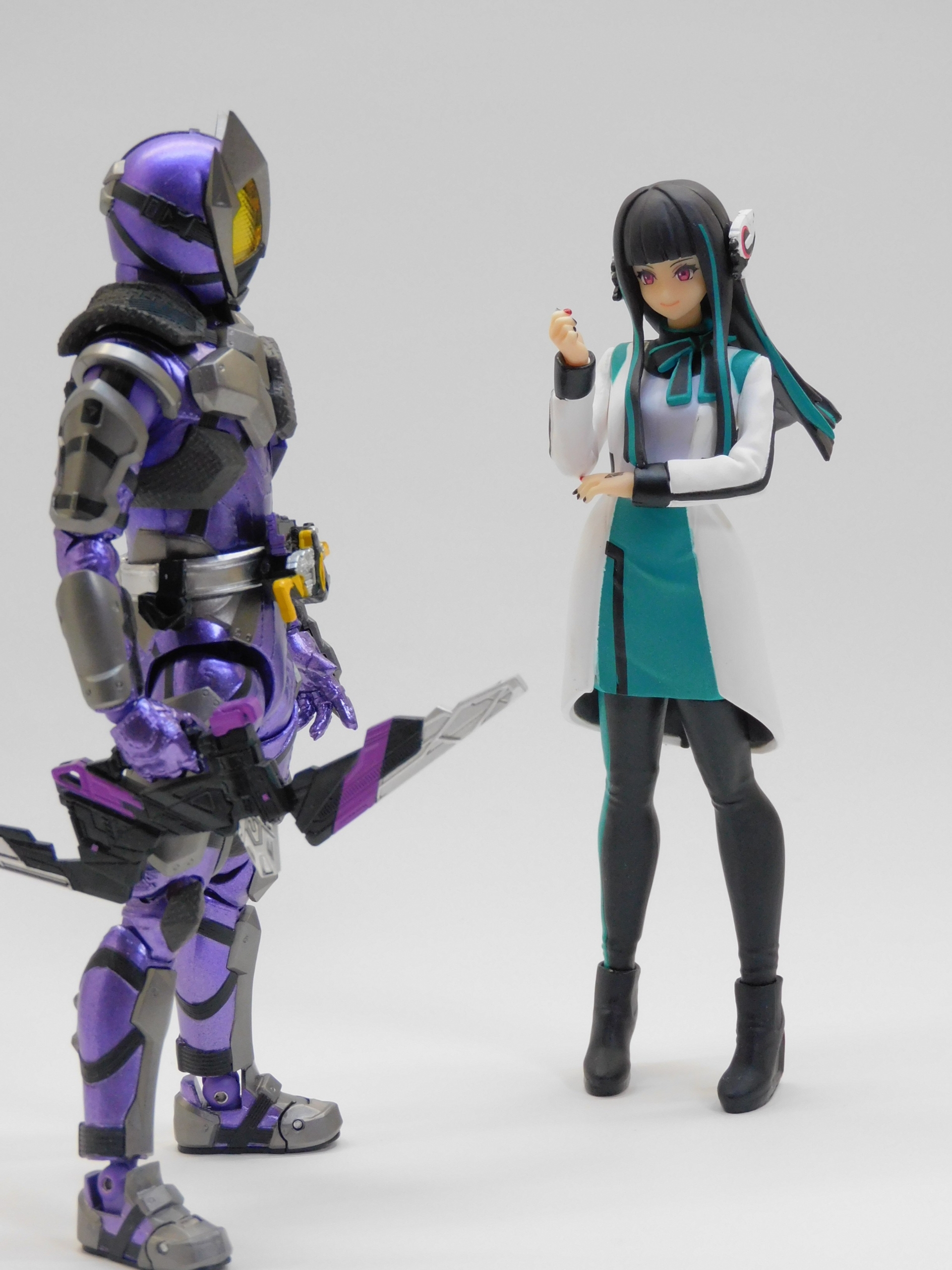 ガシャポン!コレクション×HG GIRLS」ヒューマギア:アズ(緑髪・不満顔
