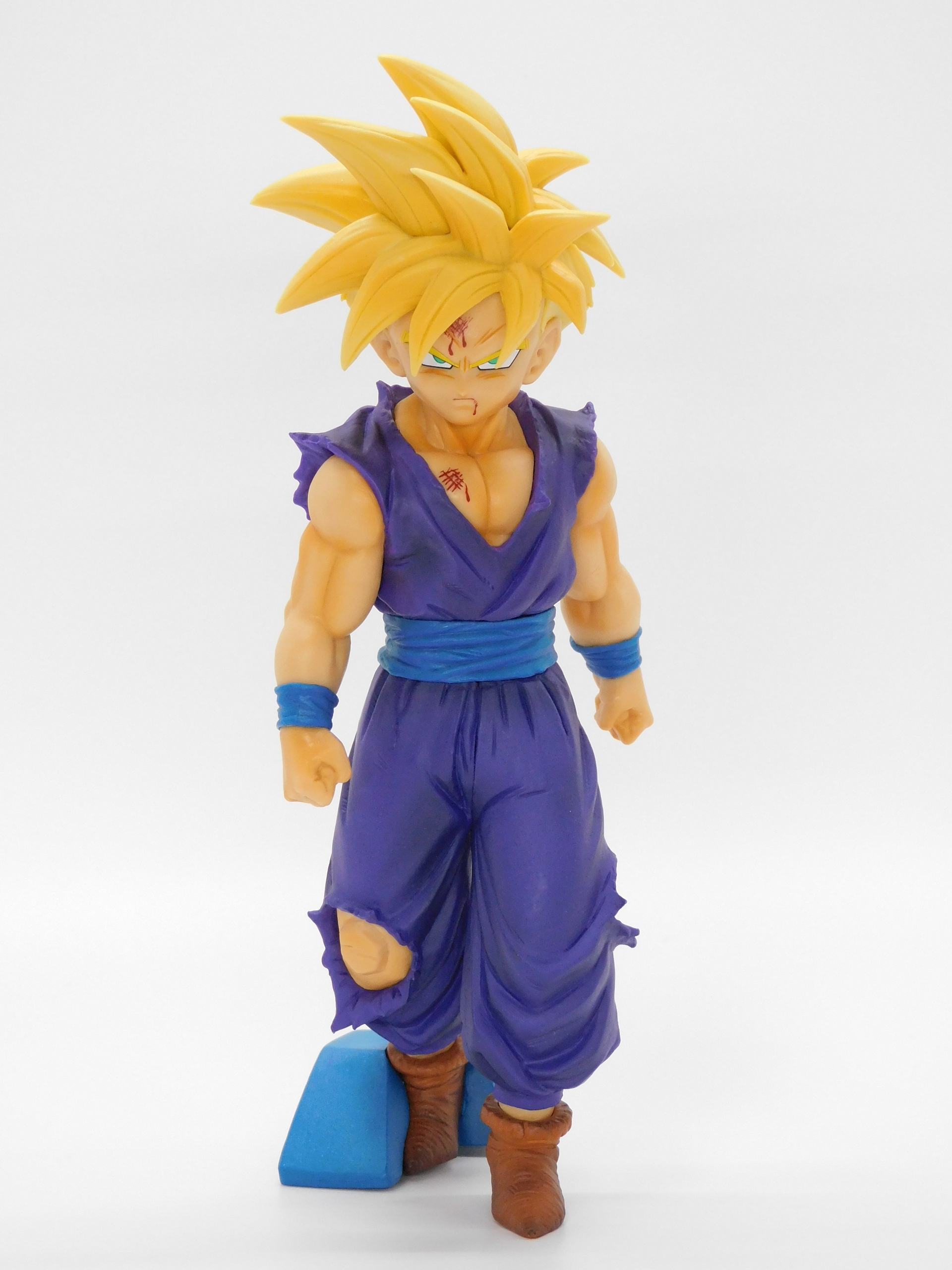 DRAGONBALLZドラゴンボール超サイヤ人孫悟飯リペイントフィギュア出陣 ドラゴンボール 出陣 孫悟飯 超サイヤ人2 フィギュア リペイント