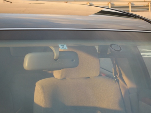 めかりパーキングエリアで覆面パトカーを目撃 Car Life