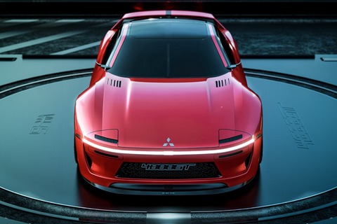Mitsubishi-4000GT-render