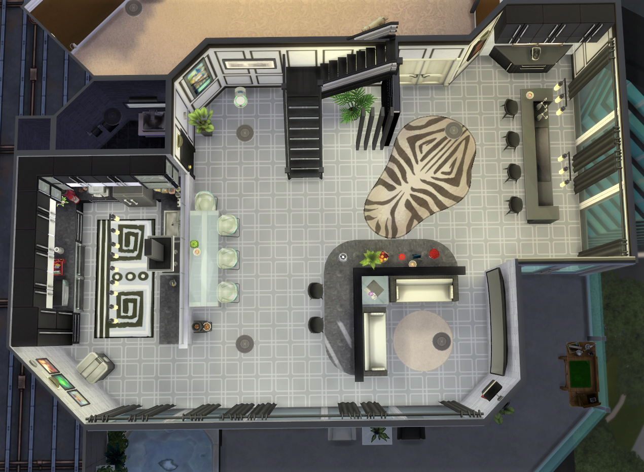 カール様のお部屋をご紹介します オハナのシムズ生活