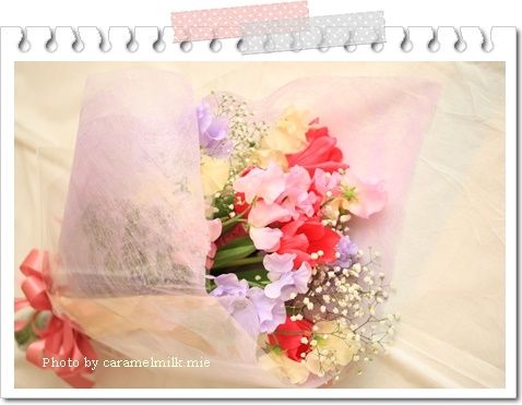 結婚記念日のお花 (1)450×300