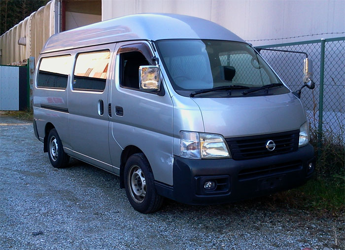 キャラバン 8ナンバー 工作車 ｐａｒｔ2 キャラバンも供に