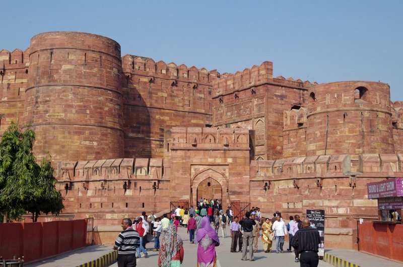 幽閉の地 世界遺産アグラ城 インド アグラ 世界の軌跡 ふわり旅人 幽閉の地 世界遺産アグラ城 インド アグラ 世界の軌跡 ふわり旅人