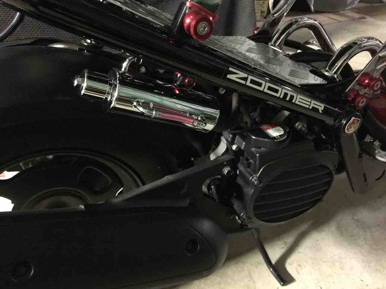 ズーマー　マフラー　リザーブタンク ズーマー リザーバータンク