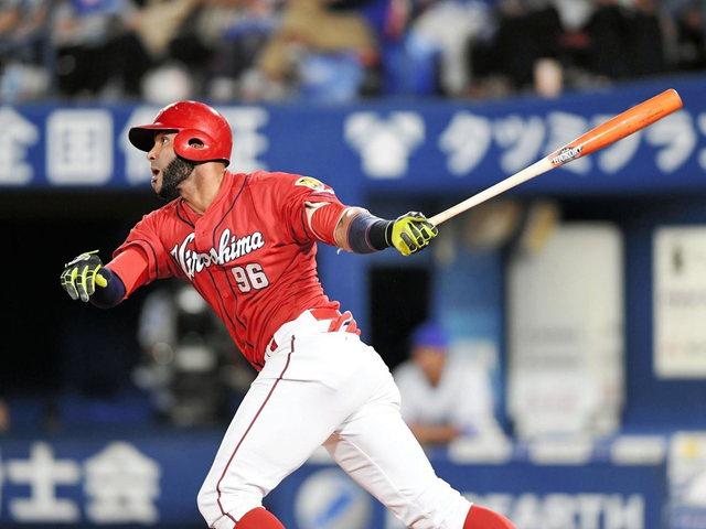 広島カープメヒア初打点初タイムリー
