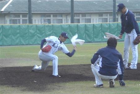 西武中崎翔太サイドスロー