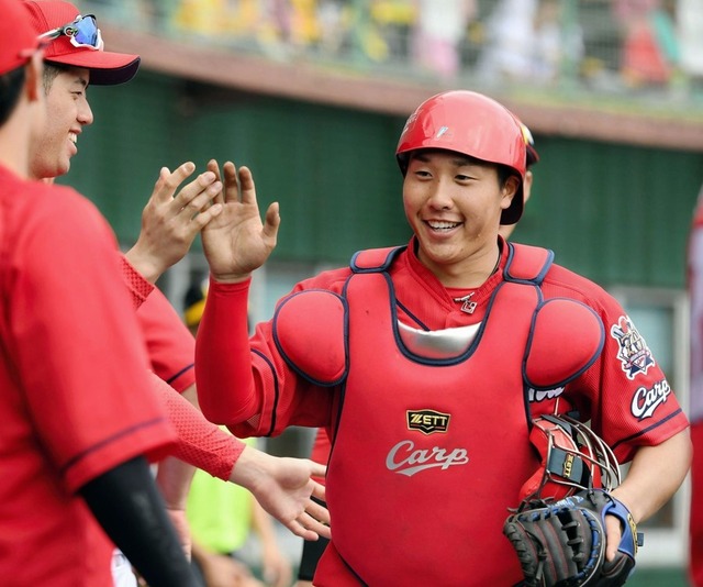 カープ石原貴規、中村奨成＆坂倉より捕手の評価が高かった