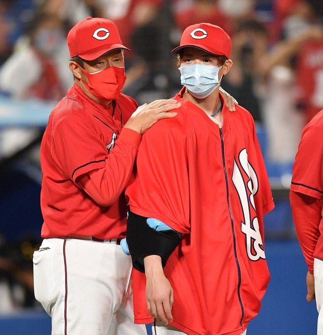 カープ佐々岡監督、同点で栗林温存「ケムナと決めていた」