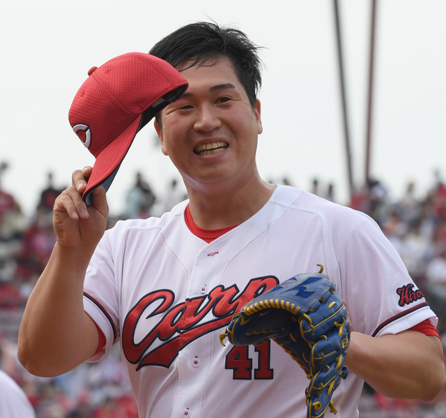 カープ矢崎拓也、笑顔がかわいい！想像の3倍ぐらいのギャップｗｗｗ