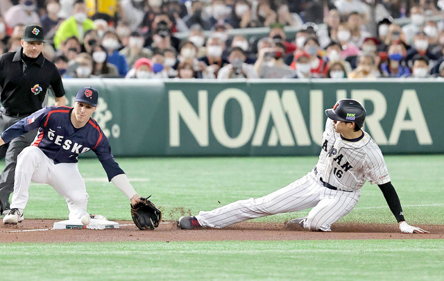 侍ジャパン大谷翔平が3塁に盗塁ｗｗｗｙｗ