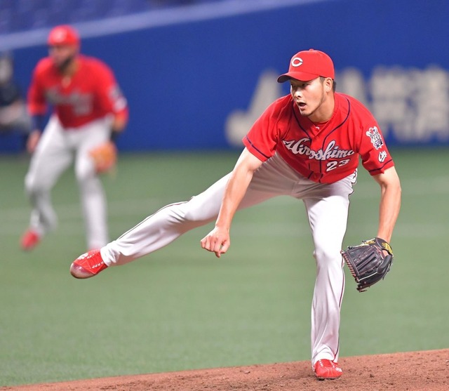 カープ薮田和樹、2回無失点！貴重なロングリリーフ候補