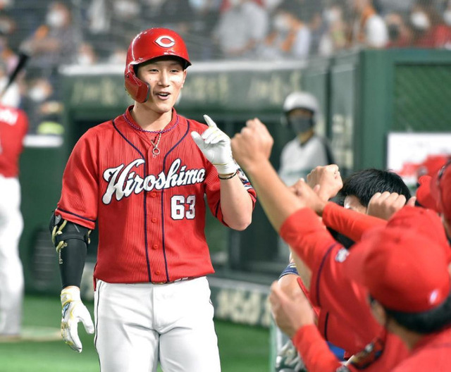 西川龍馬鈴木誠也ホームラン菅野智之KO