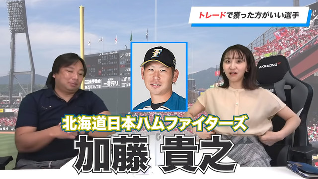 カープがトレードで獲得するべき選手は日ハム加藤貴之
