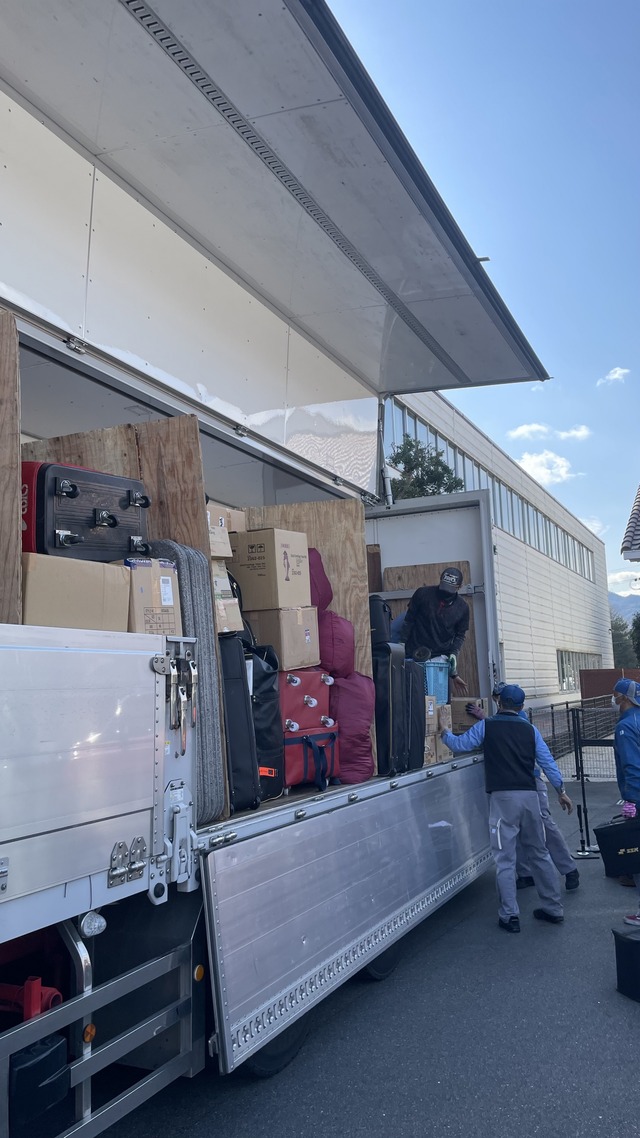 カープ沖縄キャンプ出発 (7)