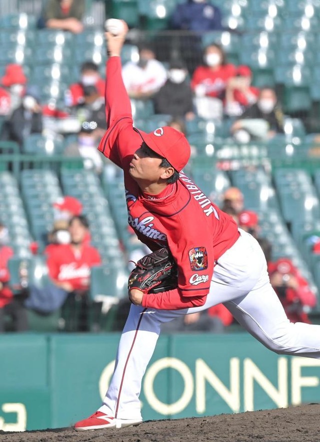 栗林良吏5試合連続無失点