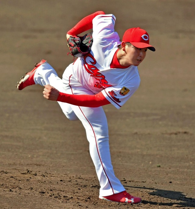 カープ高橋昂也150キロ目標