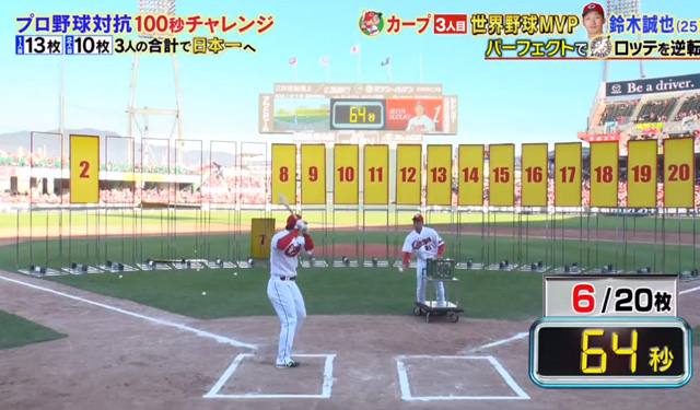 炎の体育会TVカープ100秒チャレンジ2019_50