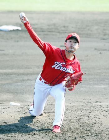 ドラ1岡田オープン戦無失点デビュー