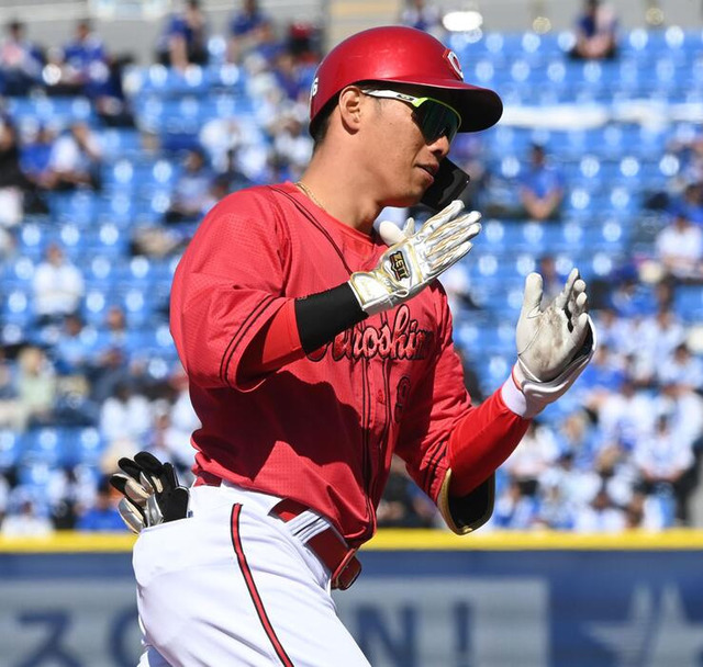 カープ中村奨成2ラン＆3出塁！勝田タイムリー！泰＆菊池2安打！栗林5回0封！岡本4回完全投球で完封リレー！【広島4-0DeNA/OP戦試合結果】