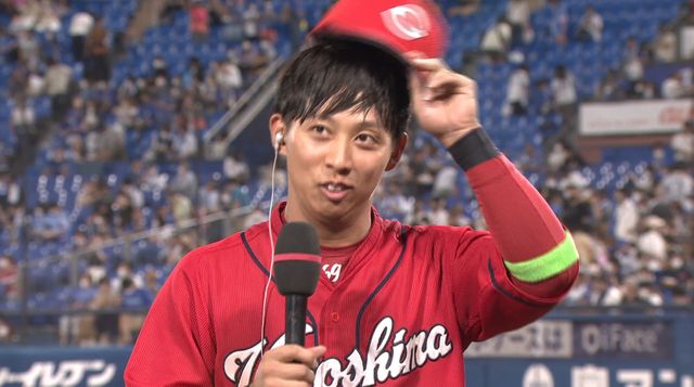 カープ羽月「CS・日本一に向けて選手は頑張ります!」