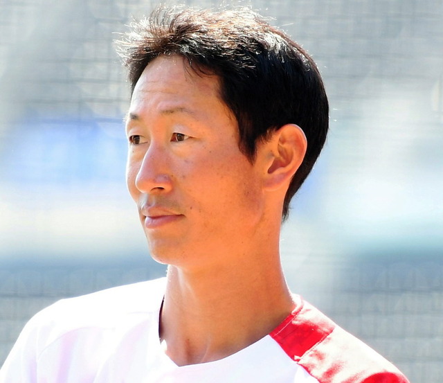 カープ赤松引退試合途中出場