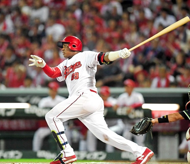 広島サンタナ2試合連続スタメン