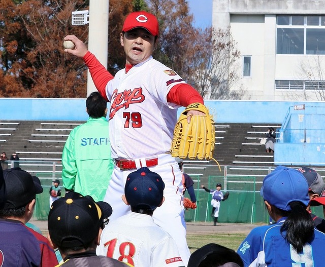 緒方孝市野球教室