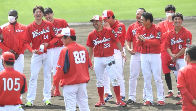 カープキャンプ打ち上げ