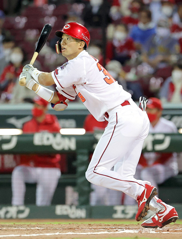 宇草プロ初安打