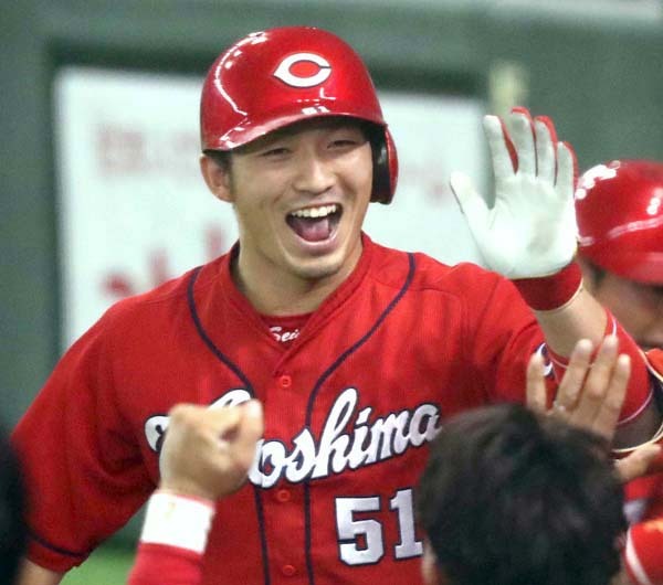 鈴木誠也三冠王