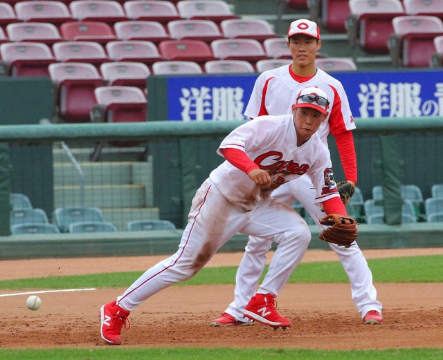 カープ坂倉はサードではなく正捕手で育てるべき派