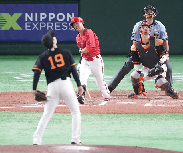 西川龍馬、肉離れで登録抹消＆球宴辞退←カープ緊急事態。4番打者がいない問題