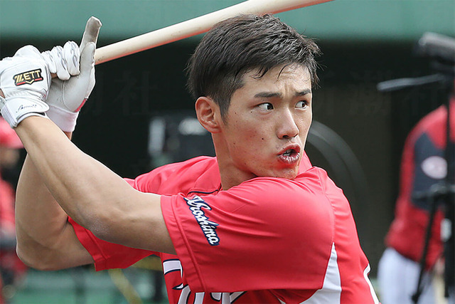 【悲報】カープ中村奨成が行方不明。文春砲後フェニックスリーグ出場なし