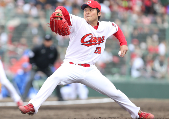 江草福山オープン戦登板