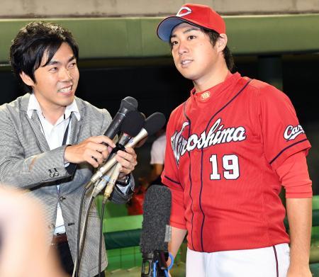 野村祐輔10勝マー君ペース