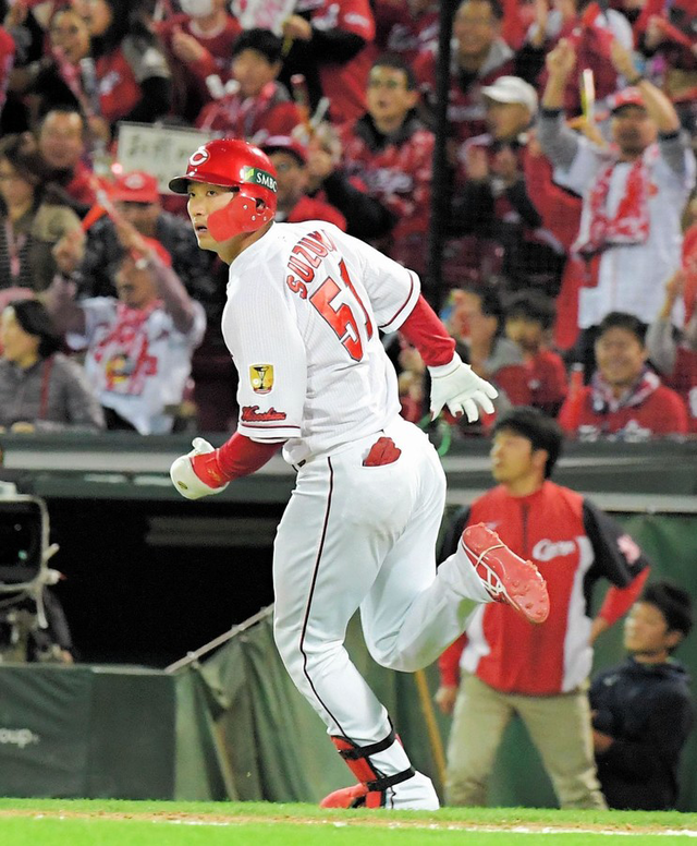 日本シリーズ鈴木誠也3打点