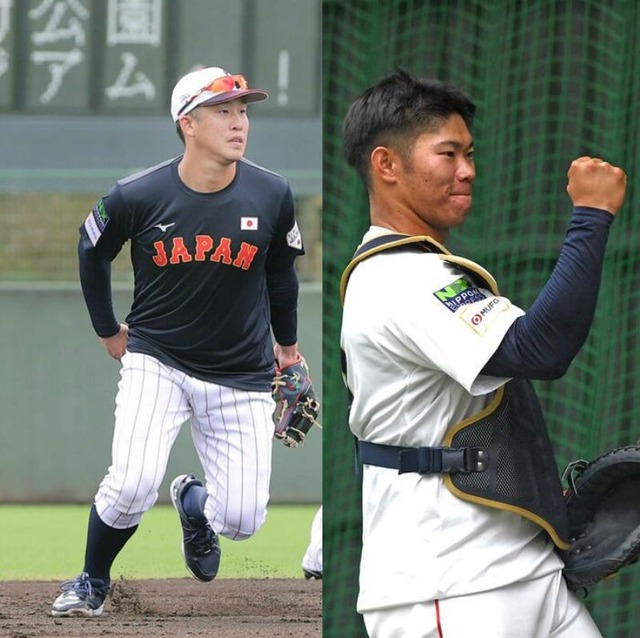【侍J】カープ小園3番セカンド！坂倉7番キャッチャー！侍ジャパン初陣巨人戦のスタメン発表