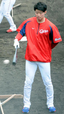 カープ宇草孔基リハビリ