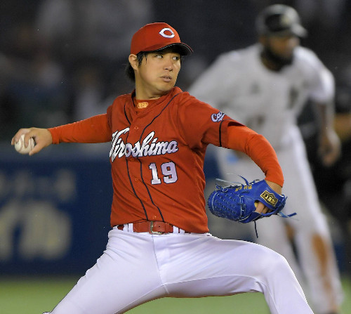 カープ野村祐輔ハーラートップ6勝目