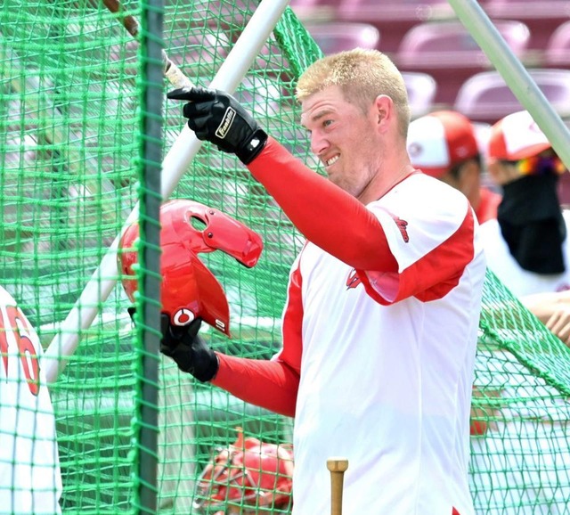 カープクロン1軍合流エキシビジョンマッチでテスト