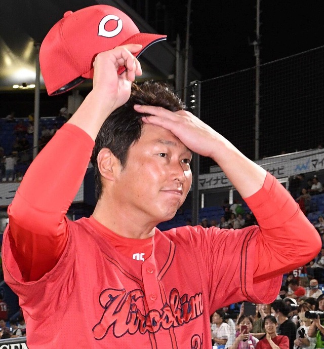 カープ野間、首痛でベンチ外。新井監督「治療してくれという形」