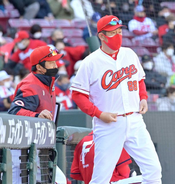 佐々岡監督カープ打線に不満