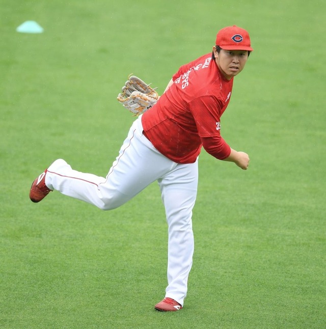 カープ日替わり守護神_菊池保則_フランスア