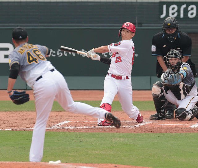 カープ朝山打撃コーチ阪神秋山の不思議なストレート
