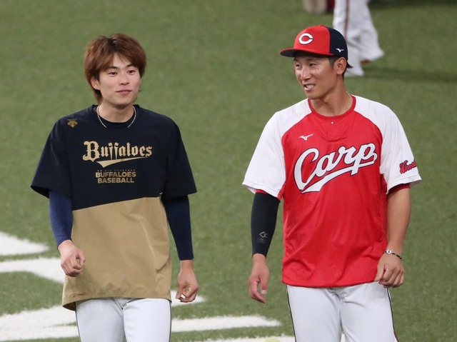 カープ選手とオリックス選手、仲が良すぎるｗｗｗ