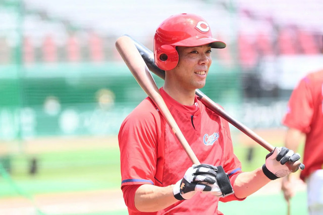 カープ秋山翔吾12打席無安打。新井監督「誰もが認めるお手本。打順変更は考えてない」
