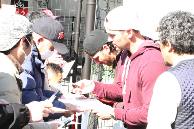 広島レイノルズ＆シャイナー来日